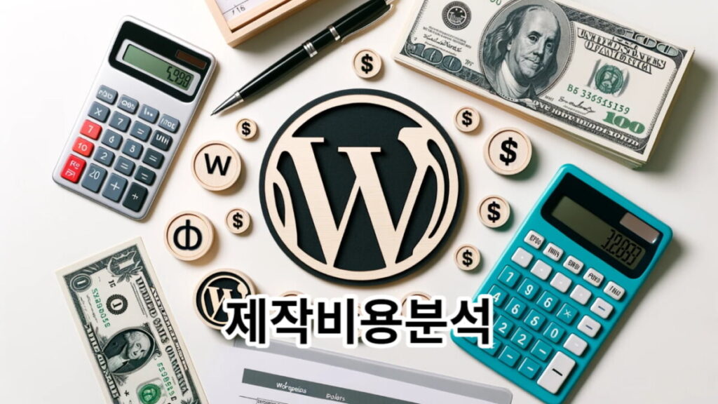 워드프레스 홈페이지 제작 비용 분석