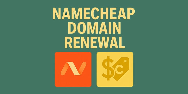 Be Sure to Apply Discount Codes When Renewing Your Namecheap Domain!
