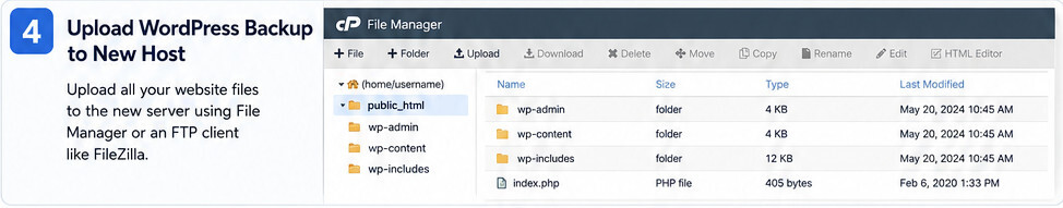 How to Migrate WordPress Site to New Host? 7 Powerful Steps 4 444