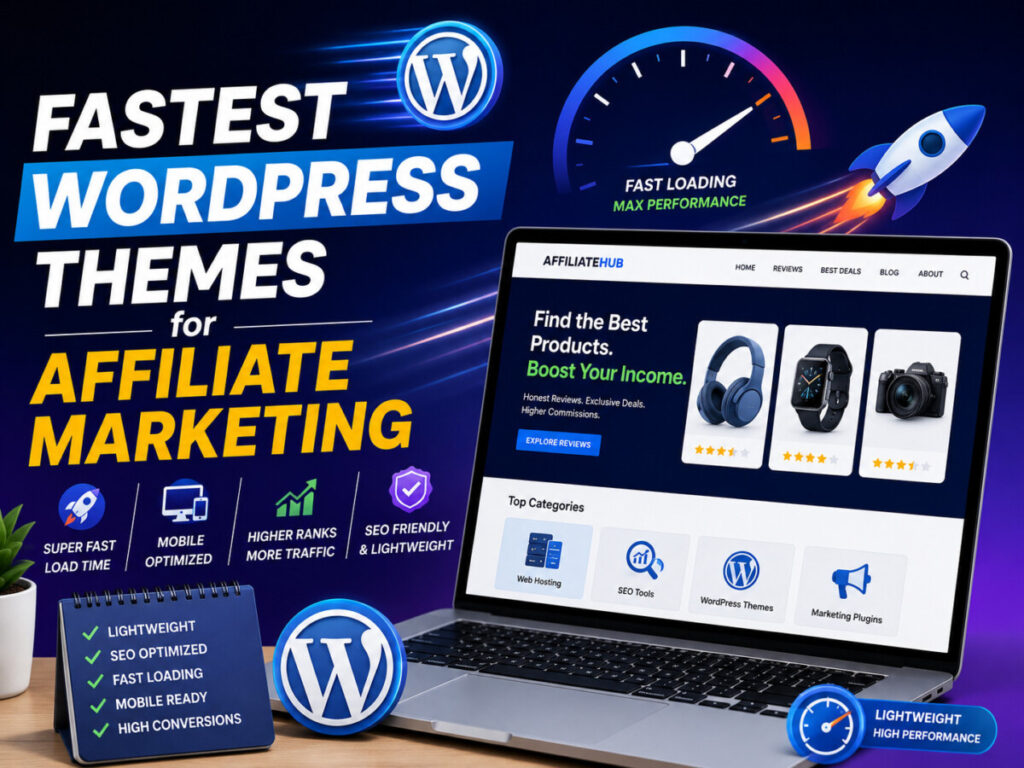 7 Best Fastest WordPress Themes for Affiliate Marketing