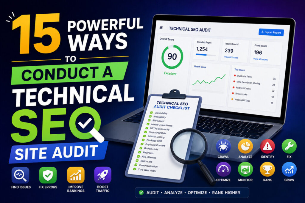 15 Powerful Ways to Conduct a Technical SEO Site Audit