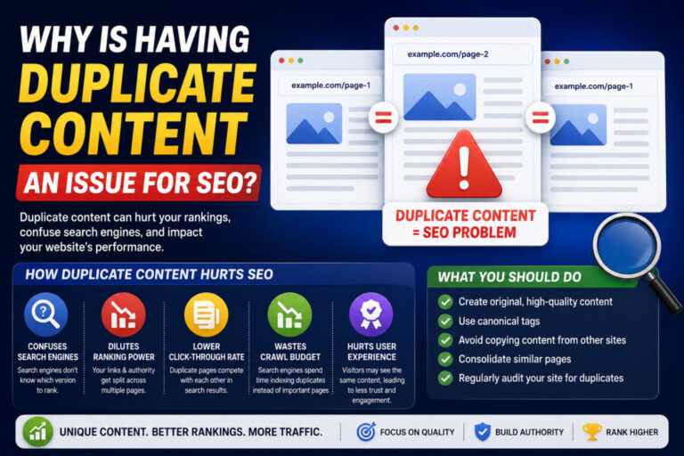 Why Is Having Duplicate Content an Issue for SEO?