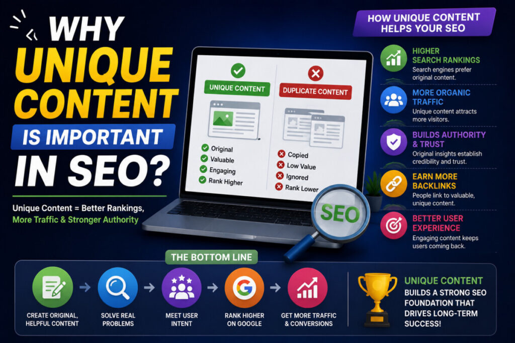 Why Unique Content Is important in SEO?