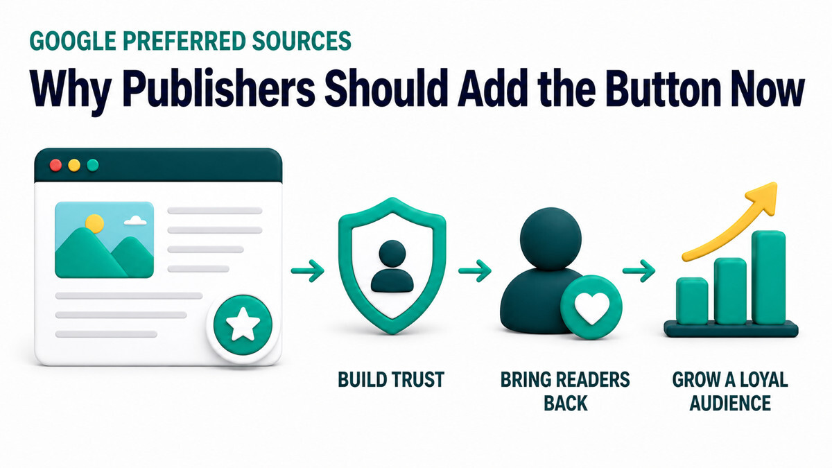 Google Preferred Sources: Why Every Publisher Should Add the Button 1 Google Preferred Sources can help publishers build trust, bring readers back, and grow a loyal audience