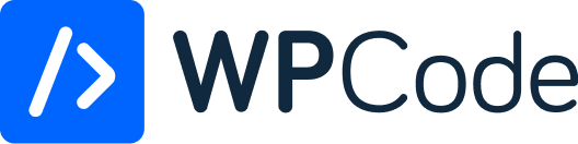 WPCode 코드 스니펫 플러그인 로고